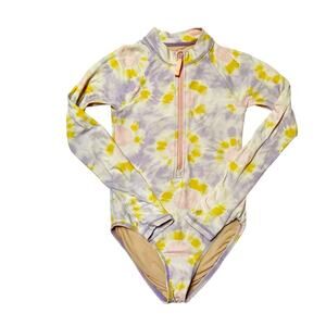 Crewcuts Tie Dye Rash Guard Swim Suit Size 6/7